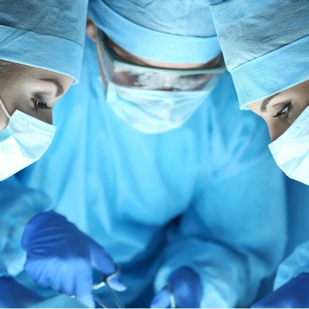 Three surgeons